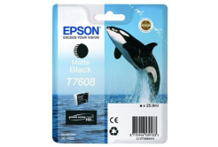 Epson T7608 C13T76084010 matt fekete (matte black) eredeti tintapatron