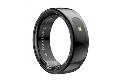 Smart RING PRO černý, měř.stresu, srdeč.tepu, monitoring spánku, 10, Powerton