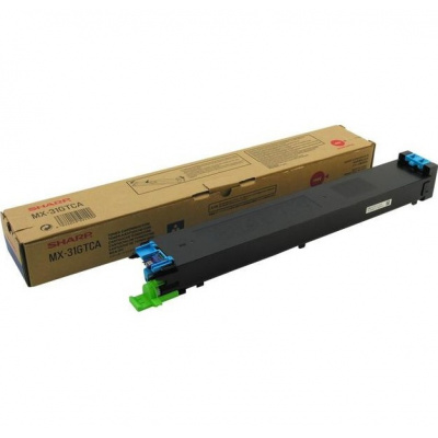 Sharp MX-31GTCA cián (cyan) eredeti toner