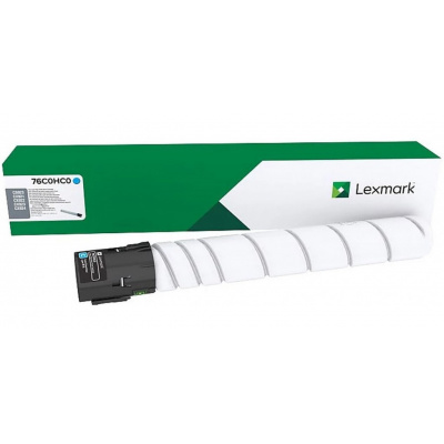 Lexmark 76C0HC0 cián (cyan) eredeti toner
