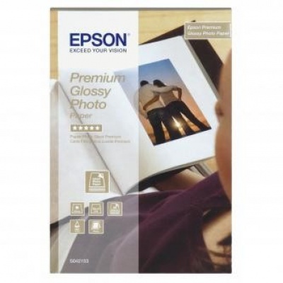 Epson S042153 Premium Glossy Photo Paper, fotópapírok, fényes, fehér, Stylus Color, Photo, Pro, 10x15cm, 