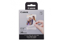 Canon Ink Paper Set XC-20L, XC-20L, tinta- és fotópapír-készlet, papír, 20 nyomat, 54x85 mm, típus: smooth, protective coating, 6755C002