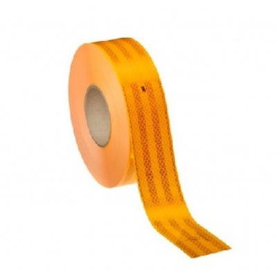 3M 983-21 Diamond Grade Fényvisszaverő fluoreszkáló szalag, sárga, szélesség 55 mm, metrage