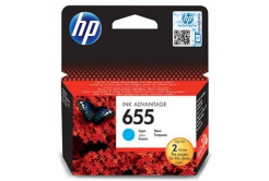 HP 655 CZ110AE cián (cyan) eredeti tintapatron, lejárt szavatosságú