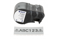 Brady M5C-1500-584 / 170937, 38.10 mm x 6.10 m, műanyag, fekete nyomtatás / fehér alapon