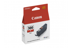 Canon eredeti tintapatron PFI300R, red, 14,4ml, 4199C001, Canon imagePROGRAF PRO-300