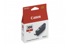 Canon PFI300R 4199C001 piros (red) eredeti tintapatron