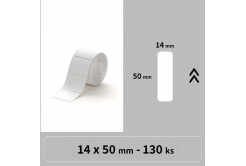 Niimbot címkék RP A2A68601001, 15x50mm 130db Fehér a D11, D11-M, D110, D110-H esetében