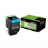 Lexmark 80C2HCE cián (cyan) eredeti toner