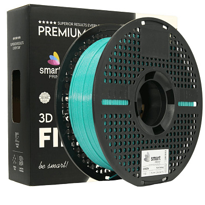 Smart Print FG-S177-E1, 3D filament, PLA, 1,75mm, 1000g, Zöld (Galaxy green)