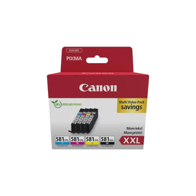 Canon CLI-581XXL 1998C006 színes (CMYK) multipack eredeti patronok