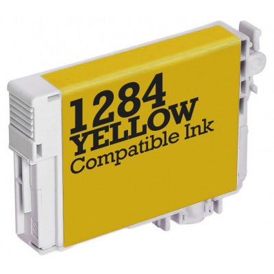 Epson T1284 sárga (yellow) kompatibilis tintapatron