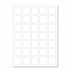 Öntapadó címkék 30 x 30 mm, 54 címkék, A4, 100 ív