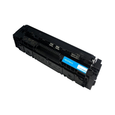 Utángyártott toner a HP 201X CF401X cián (cyan) 
