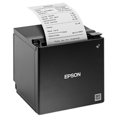 Epson TM-m30III C31CK50152, blokknyomtató, USB, USB-C, BT, Ethernet, Wi-Fi, 8 dots/mm (203 dpi), cutter, black