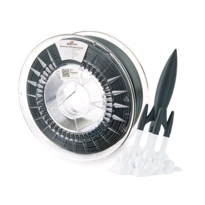 Spectrum 81069 3D filament, PLA High Speed, 1,75mm, 1000g, Szürke (Granite grey)