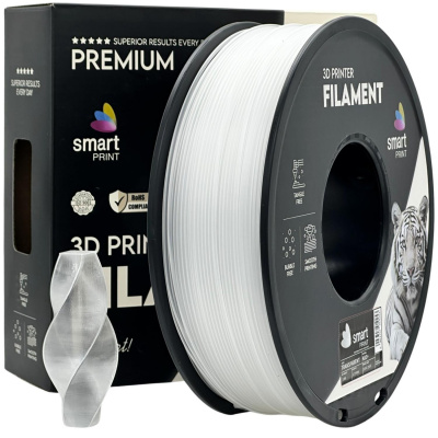 Smart Print FG-S11-E1, 3D filament, ABS+, 1,75mm, 1000g, Átlátszó (Transparent)