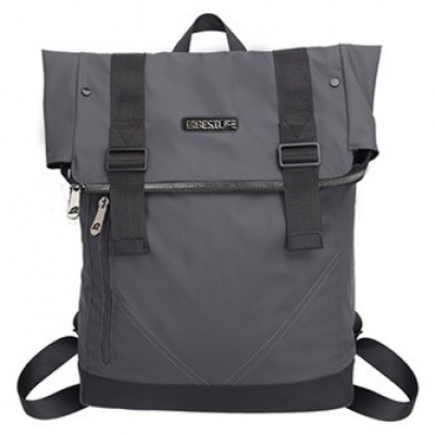 Batoh na notebook 15,6", La Minor, szürke poliuretánból, Bestlife