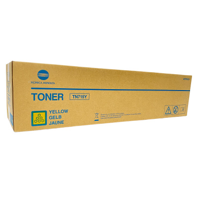 Konica Minolta ACP8250 TN715Y sárga (yellow) eredeti toner