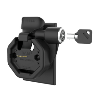 RAM Mounts GDS® Uni-Conn™ Powered Low Profile Wall Dock with PoE (European Outlets) - Magnetic - JST Connector