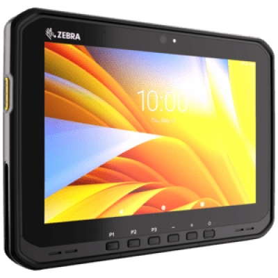 Zebra ET65 Windows ET65WW-ES8EPEJ0A0-00, kézi adatgyűjtő, 25,7cm (10,1''), GPS, USB, USB-C, BT, eSIM, 5G, NFC, SSD, Win. 11 Pro, ext. bat., RB