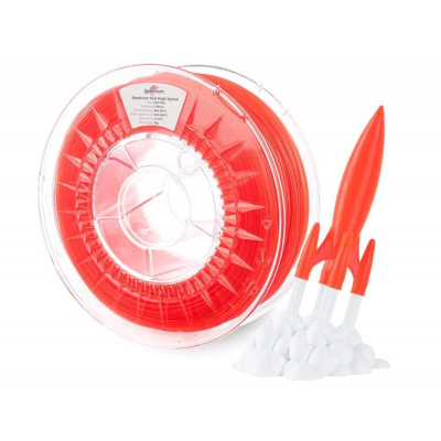 Spectrum 81053 3D filament, PLA High Speed, 1,75mm, 1000g, Piros (Neo red)