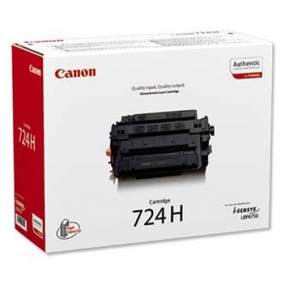 Canon CRG-724H fekete (black) eredeti toner