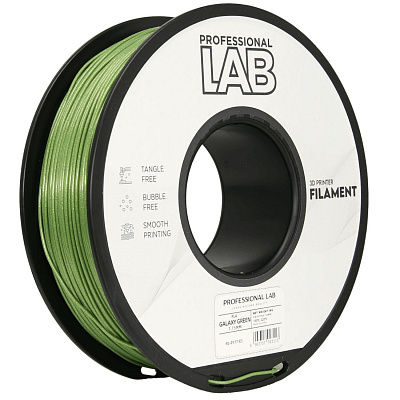Professional Lab FG-P177-E1, 3D filament, PLA, 1,75mm, 1000g, Zöld (Galaxy green)