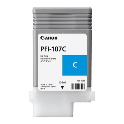 Canon PFI-107C, 6706B001 cián (cyan) eredeti tintapatron
