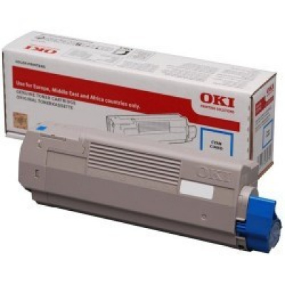OKI 46507615 cián (cyan) eredeti toner