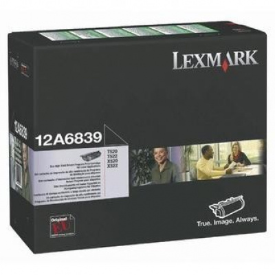 Lexmark 12A6839 fekete (black) eredeti toner