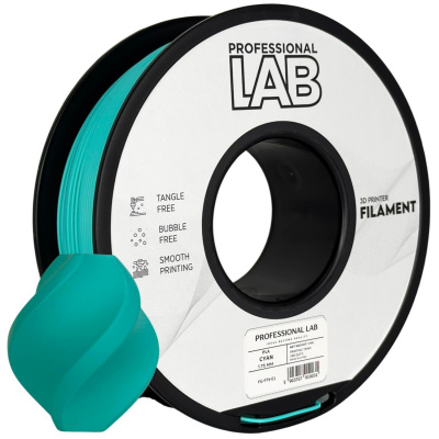 Professional Lab FG-P79-E1, 3D filament, PLA, 1,75mm, 1000g, Azúrkék (cián)
