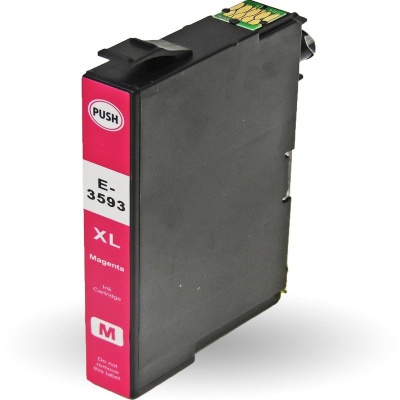 Epson 35XL T3593 bíborvörös (magenta) kompatibilis tintapatron