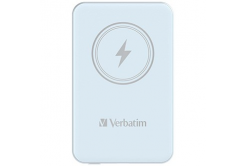 Verbatim 32242 power bank with wireless charging, 5V, 5 000mAh, kék