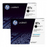 HP 87X CF287XD fekete (black) dualpack eredeti toner