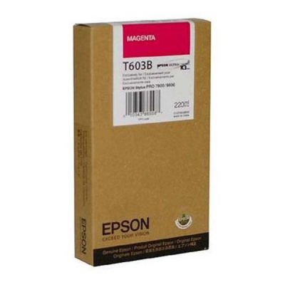 Epson C13T603B00 bíborvörös (magenta) eredeti tintapatron