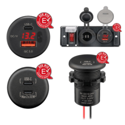 Mounting Frame for all USB Panel Install Chargers