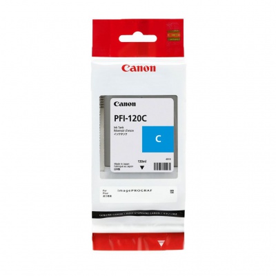 Canon eredeti tintapatron PFI120C, cyan, 130ml, 2886C001, Canon TM-200, 205, 300, 305
