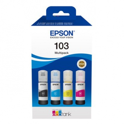 Epson 103 C13T00S64A színes (CMYK) multipack eredeti tinta