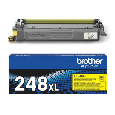 Brother TN248XLY sárga (yellow) eredeti toner