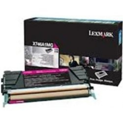 Lexmark X746A1MG bíborvörös (magenta) eredeti toner