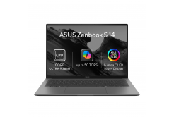 ASUS Zenbook S 14 OLED/UX5406AA-OLED234XZ/U9-386H/14"/2880x1800/T/32GB/1TB/Intel int/W11P/Szürke/2R