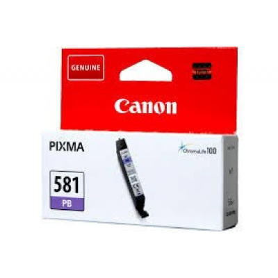 Canon CLI-581PB, 2107C001 fotó kék (photo blue) eredeti tintapatron