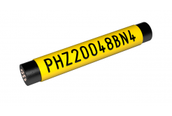Partex PHZF20254BN4, plochá, sárga 50 m, PHZ smršťovací bužírka certifikovaná