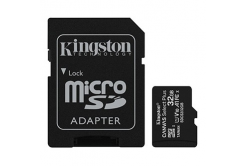 Kingston memóriakártya Canvas Select Plus, 32GB, micro SDHC, SDCS2/32GB, UHS-I U1 (Class 10), adapterrel, A1, ELADÓ