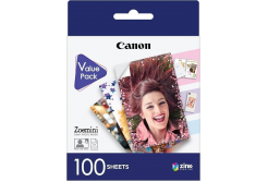 Canon 6135C003 ZINK Photo Paper, fényes, fehér, 5x7,6cm, 2x3”, 100 db, hőpapír, fotópapír, fotópapír