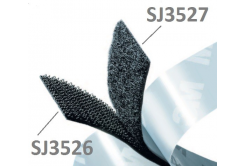 3M Hook & Loop™ SJ3526 černý, háčky 50 mm - metráž (1dm=10cm)