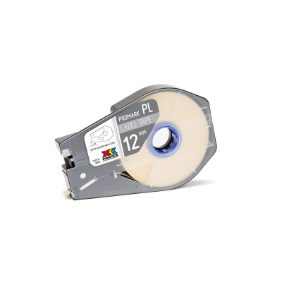 Partex PROMARK-PL120CN9, fehér öntapadó szalag,12mmx30m