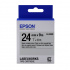Epson LabelWorks LK-6SBE C53S656009 24mm x 9m, fekete nyomtatás / matt ezüst alapon, matt, eredeti szalag
