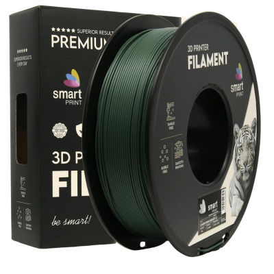 Smart Print FG-S185-E1, 3D filament, PLA Carbon Fiber, 1,75mm, 1000g, Zöld (Green)
